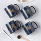 Frendorf | 12 Sternzeichen Tasse Kobaltblau Keramische Kaffeetasse