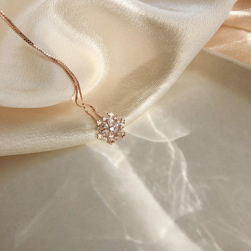 Frendorf | Glänzende Schneeflocke Kette
