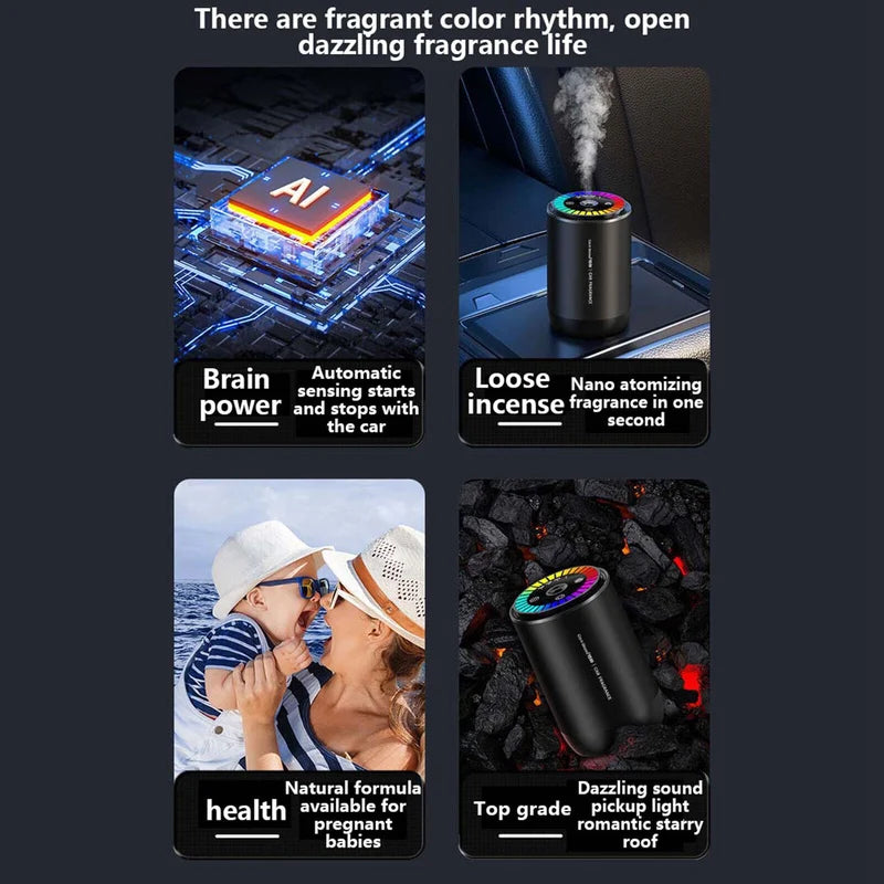 Frendorf |  sky top Drei-in-Eins-Auto-Aromatherapie