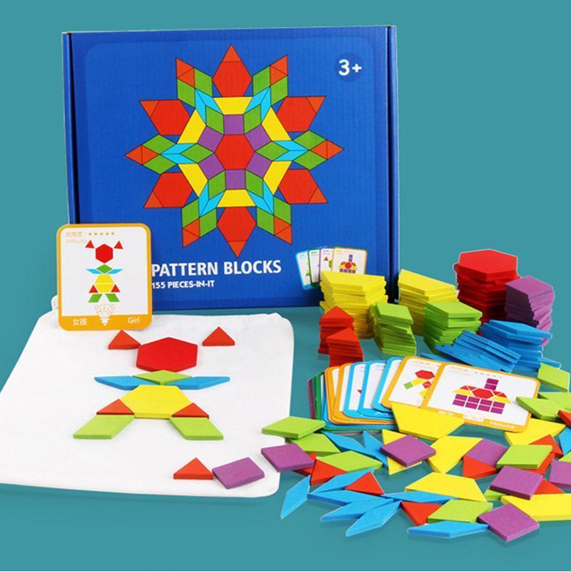 Frendorf | 155 Stück Holzpuzzle-Set