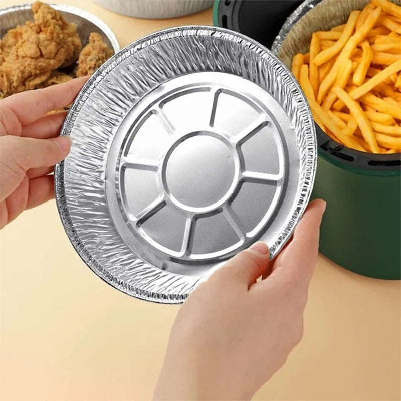 Frendorf | Wiederverwendbare Aluminiumfolie Air Fryer Einlagen