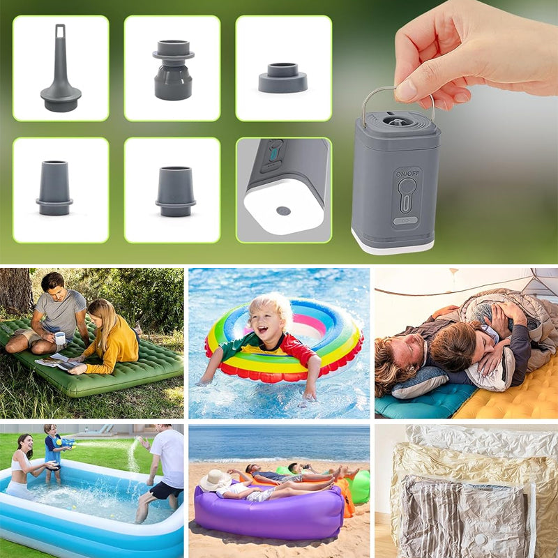 Frendorf | Aufladbare Camping-Luftpumpe