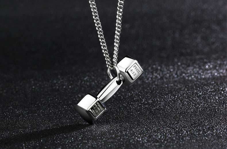 Frendorf | Coolste Kurzhantel-Halskette für Fitness-Liebhaber