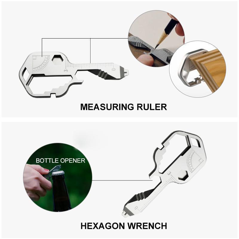 Frendorf | 24 In 1 Multifunktions Tragbares Schlüsselwerkzeug