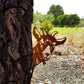Frendorf | WildPost - Metall-Dyresilhuet-Zaunaufsätze