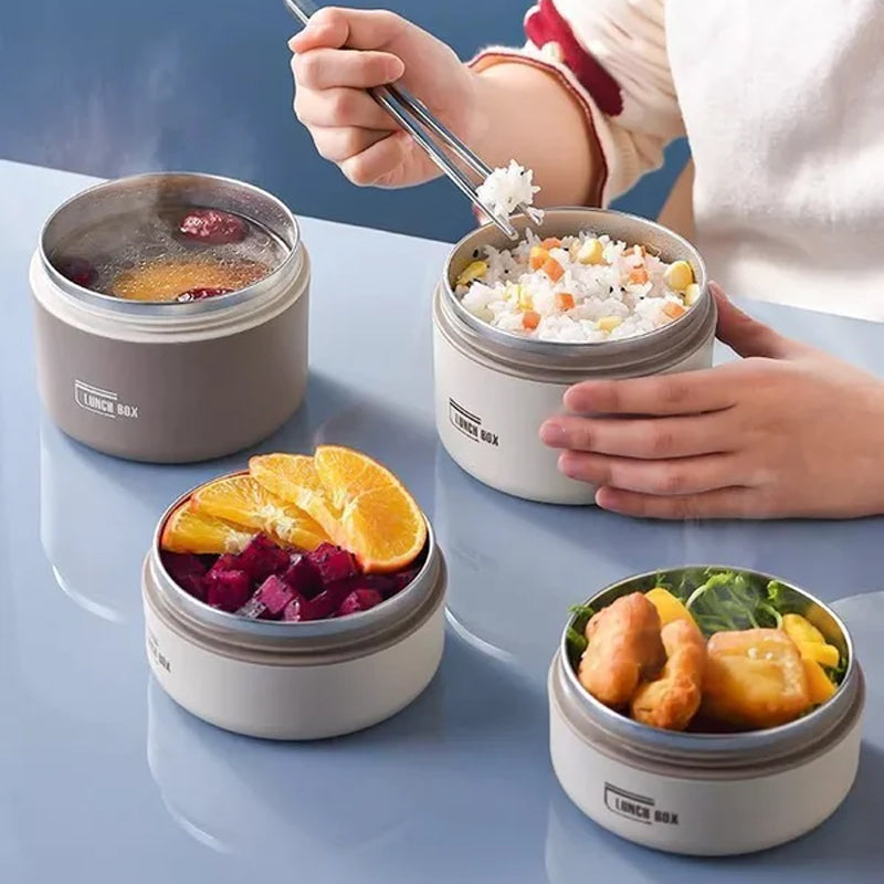 Edelstahl tragbare isolierte Lunchbox