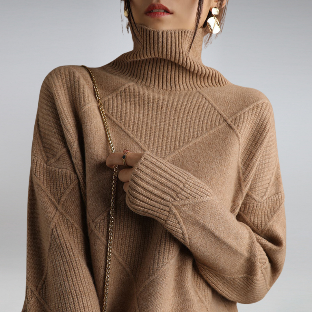 Frendorf | Kuscheliger  Damen Rollkragenpullover