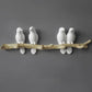 Frendorf | BirdSong – Melodische Vogel Wandhaken | Platzsparend | Dekorative Aufbewahrung | Wanddeko
