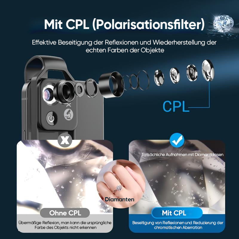 Frendorf | 200x Handy Kamera Mikroskop Objektiv