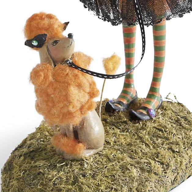 Frendorf | Halloween-Figurine | Handgemachte Hexendekoration | Harz