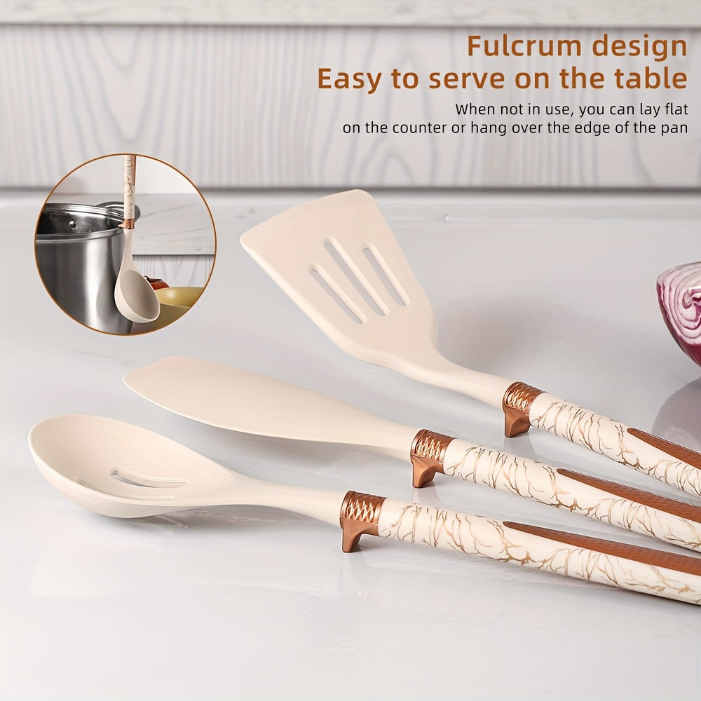 Kochen - Küchenfreude mit dem eleganten Silikon Küchengeräte-Set