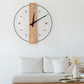 Massivholz Nordic Wanddekorationsuhr 40cm
