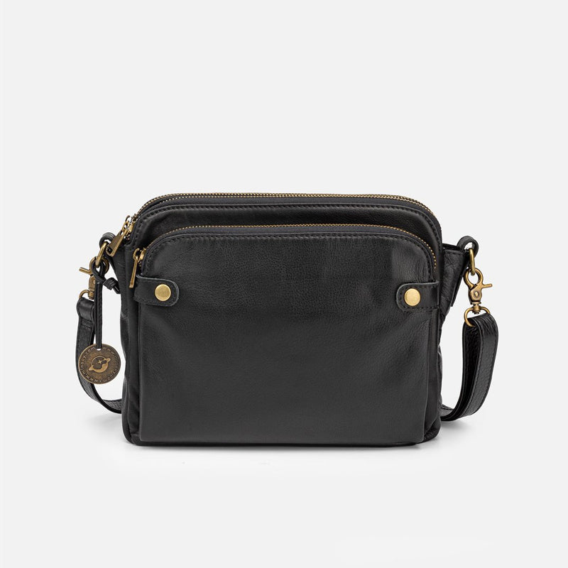 Frendorf | Drei-Lagen Leder Crossbody Schulter- & Clutch-Tasche