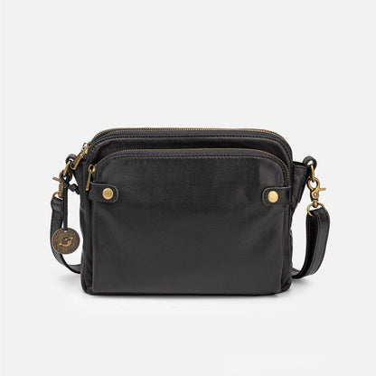 Frendorf | Drei-Lagen Leder Crossbody Schulter- & Clutch-Tasche