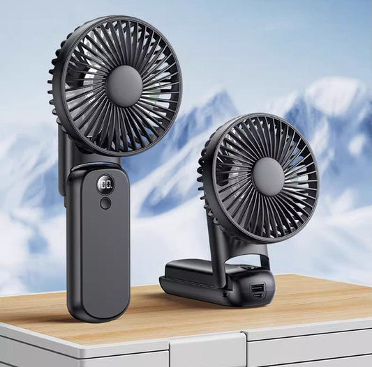 Frendorf | 2025 Neue Tragbare Zusammenklappbare Wiederaufladbare Mini Ventilator
