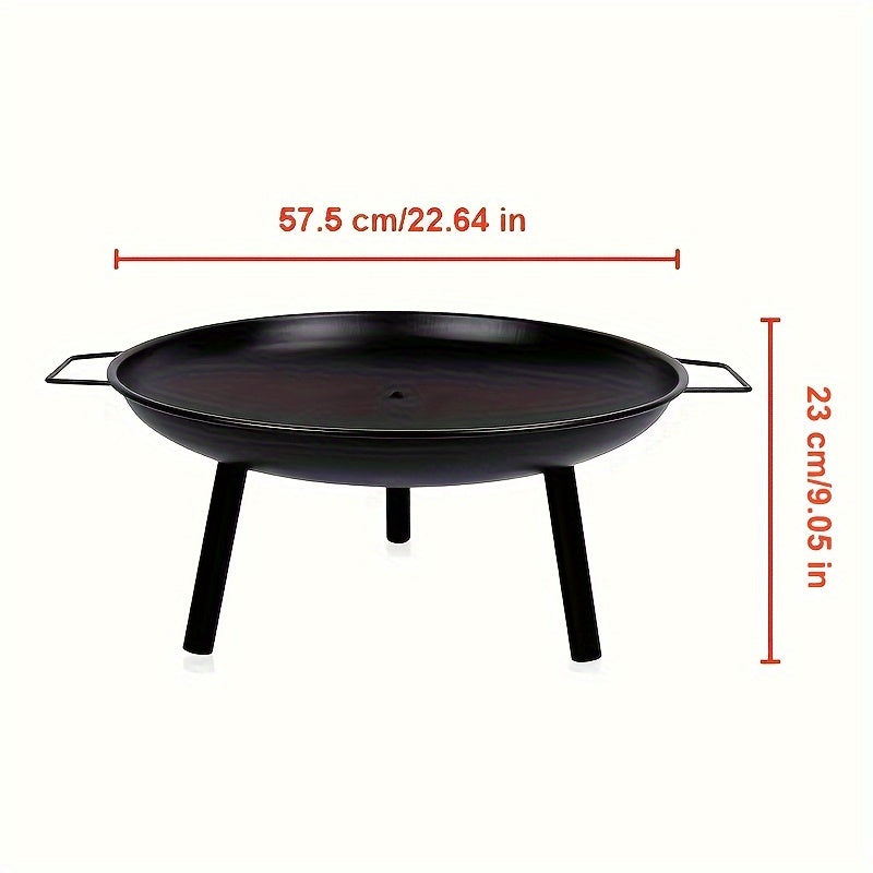 Frendorf | Gusseiserne Feuerstelle – Ideal für Grill, Camping und Gartenbeleuchtung