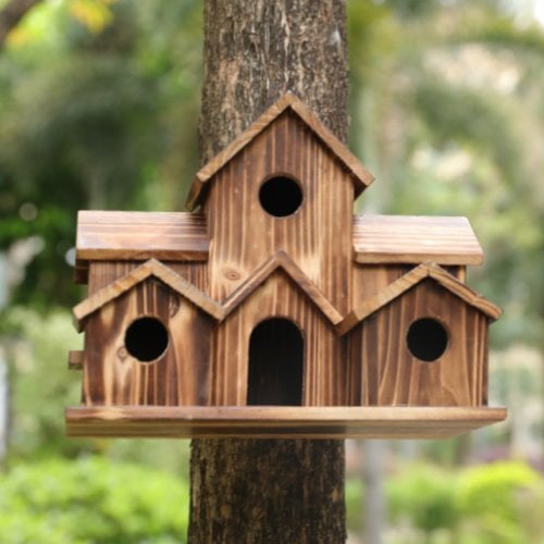 Frendorf | Vogelhaus mit 6 Löchern