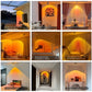 Light - Moderne Sonnenuntergangs-LED-Wandleuchte