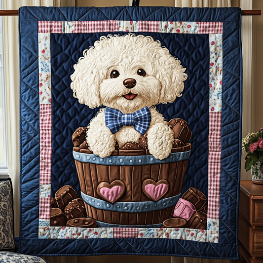 Süße Schleifen-Hundedecke