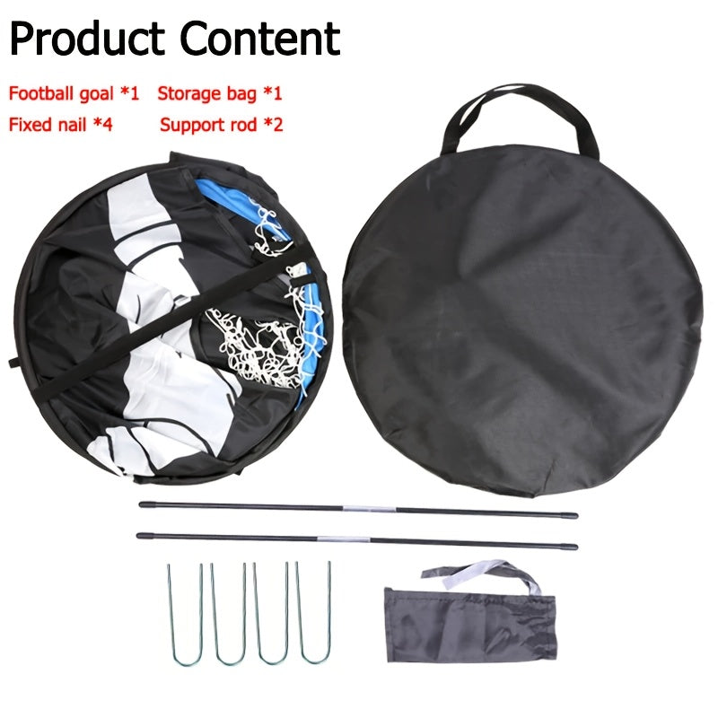 Frendorf | 2-in-1 Faltbares Fußballtor – Ideal für Training und Spaß im Freien
