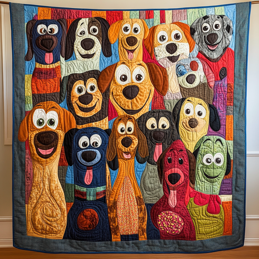 Bunter Hundedecke