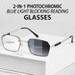Frendorf | 2-in-1-photochrome Lesebrille mit Blaulichtfilter