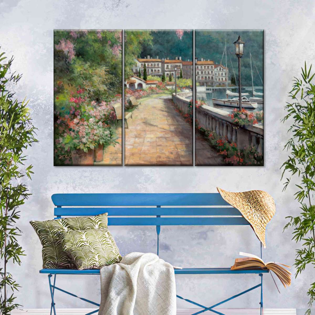 Frendorf | Ein Morgen-Spaziergang Wandkunst