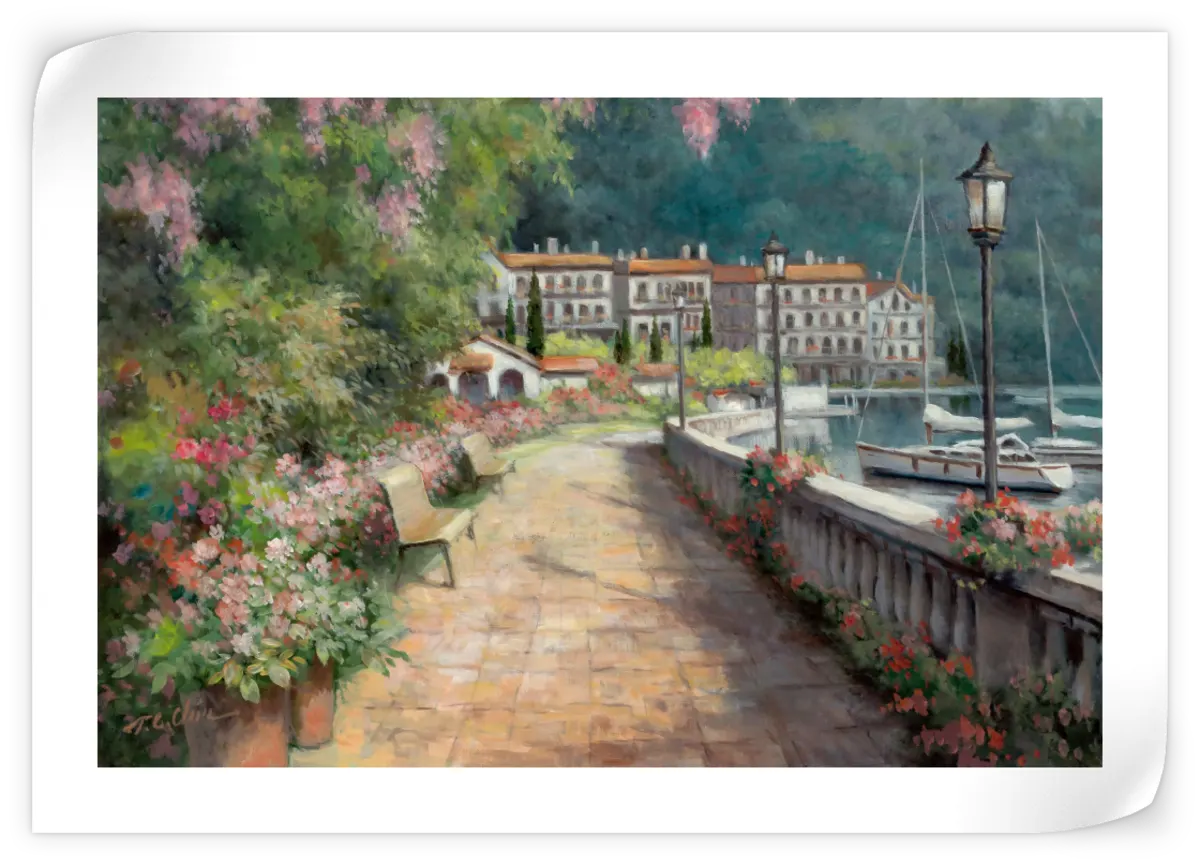 Frendorf | Ein Morgen-Spaziergang Wandkunst