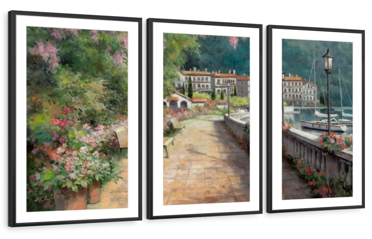 Frendorf | Ein Morgen-Spaziergang Wandkunst