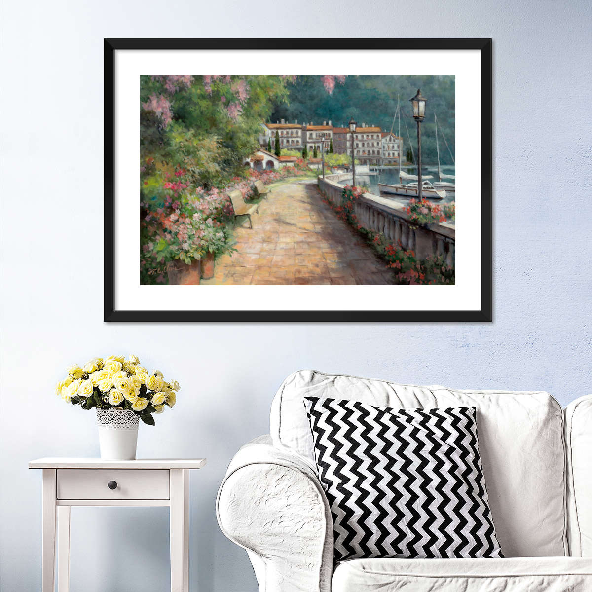 Frendorf | Ein Morgen-Spaziergang Wandkunst