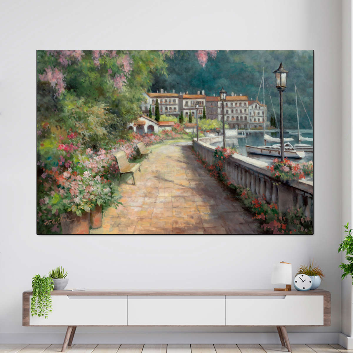 Frendorf | Ein Morgen-Spaziergang Wandkunst