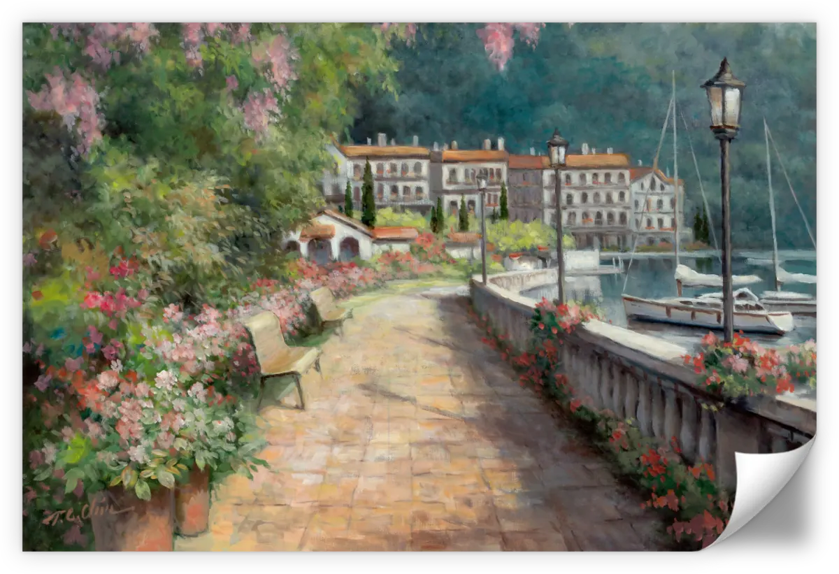 Frendorf | Ein Morgen-Spaziergang Wandkunst