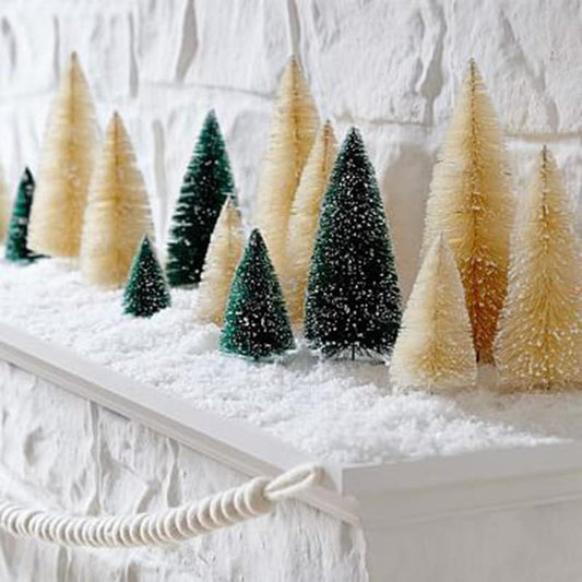 Frendorf | 8er Set Mini Weihnachts künstliche Bäume