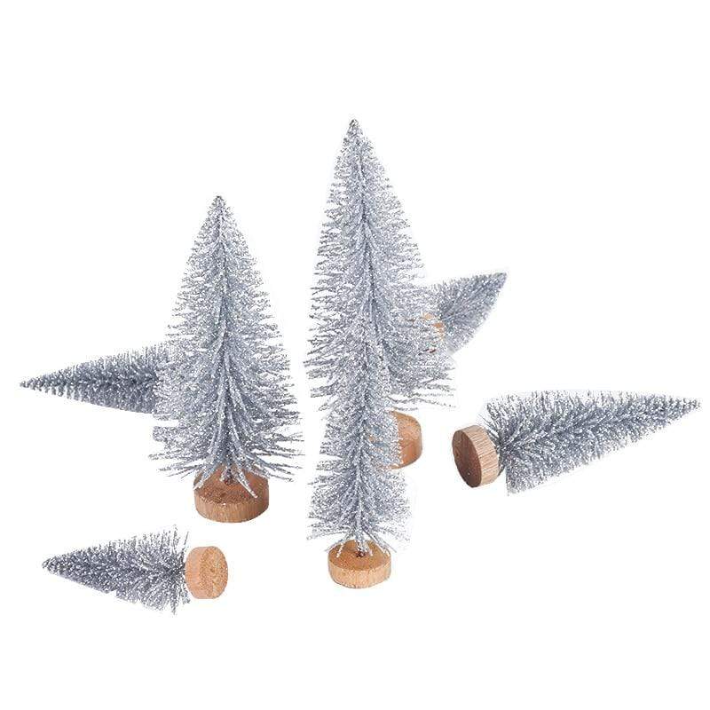 Frendorf | 8er Set Mini Weihnachts künstliche Bäume