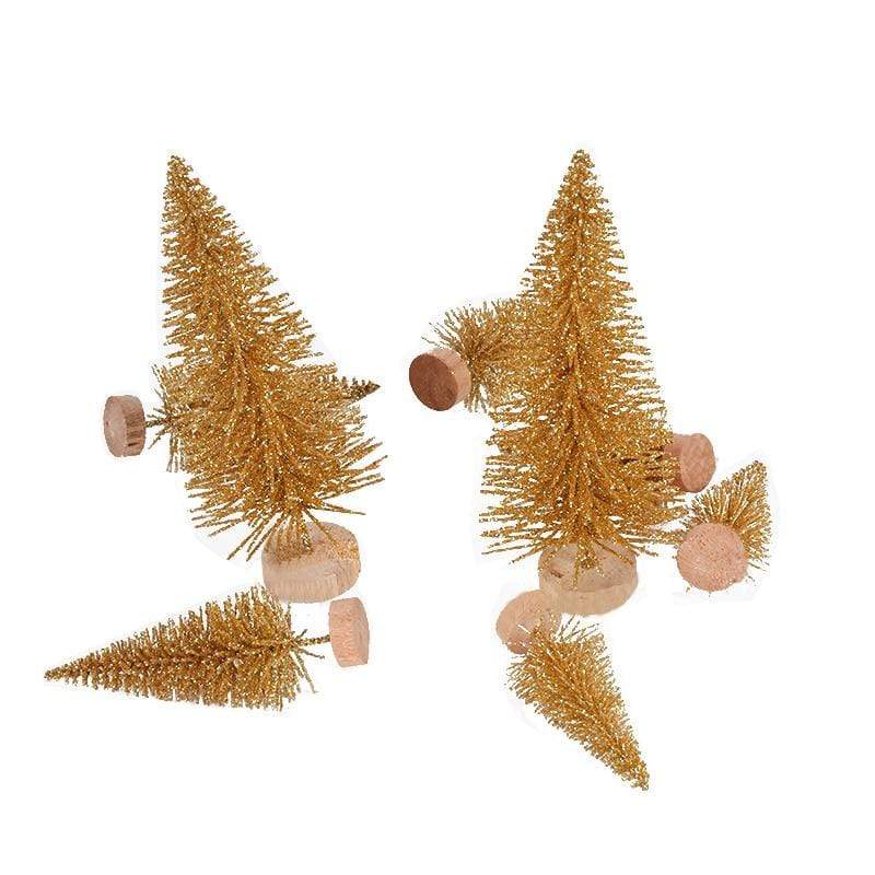 Frendorf | 8er Set Mini Weihnachts künstliche Bäume