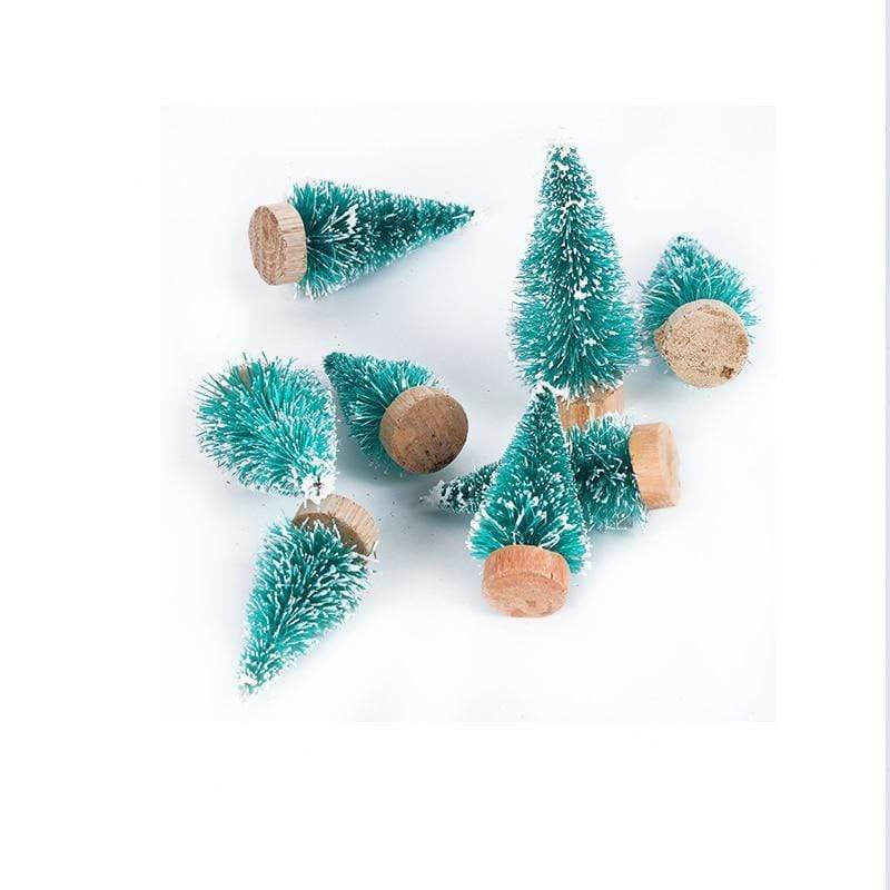 Frendorf | 8er Set Mini Weihnachts künstliche Bäume