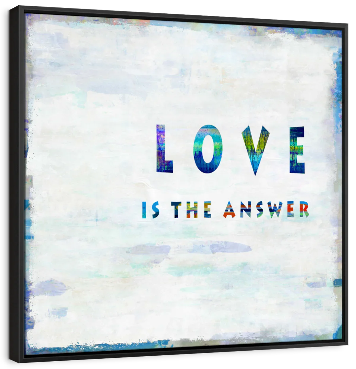 Frendorf | Love Is The Answer In Color Wandkunst