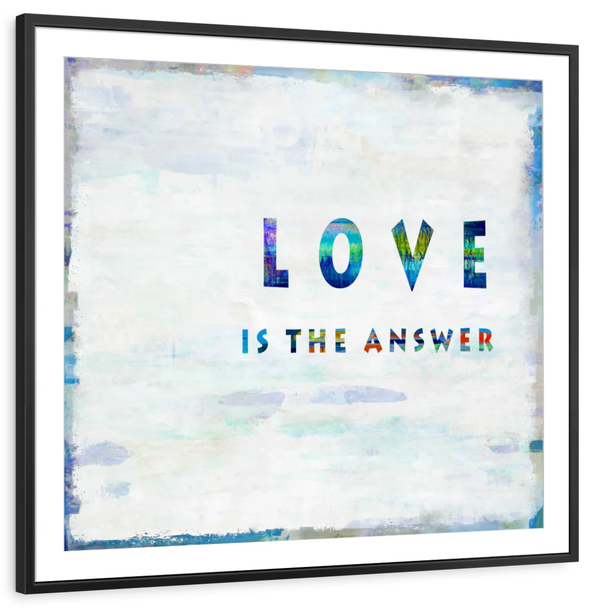 Frendorf | Love Is The Answer In Color Wandkunst
