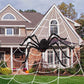 90/150/200cm Schwarze gruselige riesige Spinne riesige Spinnennetz Halloween Dekoration Requisiten Spukhaus Urlaub Außen große Dekoration