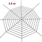 90/150/200cm Schwarze gruselige riesige Spinne riesige Spinnennetz Halloween Dekoration Requisiten Spukhaus Urlaub Außen große Dekoration