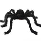 90/150/200cm Schwarze gruselige riesige Spinne riesige Spinnennetz Halloween Dekoration Requisiten Spukhaus Urlaub Außen große Dekoration
