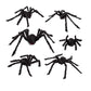 90/150/200cm Schwarze gruselige riesige Spinne riesige Spinnennetz Halloween Dekoration Requisiten Spukhaus Urlaub Außen große Dekoration