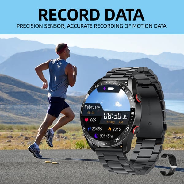 Frendorf | Multifunktionale Bluetooth Talk Casual Smartwatch Für Männer/Frauen