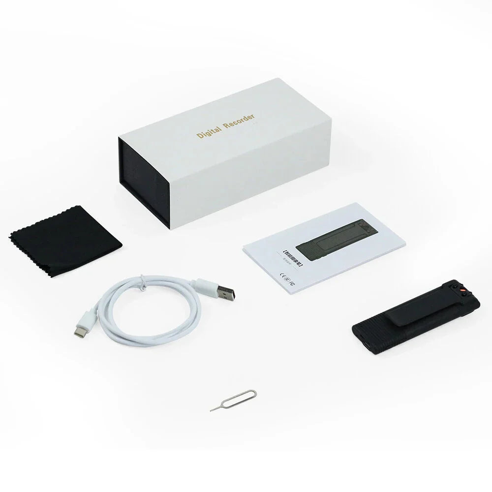 1080P Mini HD DV Kamera | Tragbarer Mikro Rekorder mit Nachtsicht | Körper Camcorder Unterstützt 128GB TF Karte