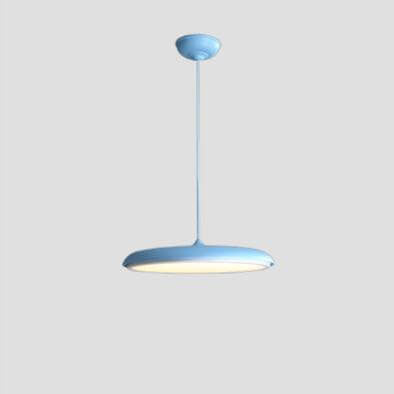 Macaron Flying Saucer Metall LED Pendelleuchte
