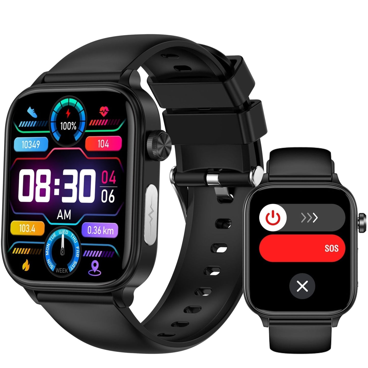 Frendorf | Außergewöhnliches Gesundheitsübungsmanagement ECG Bluetooth-Anruf SOS-Notruf