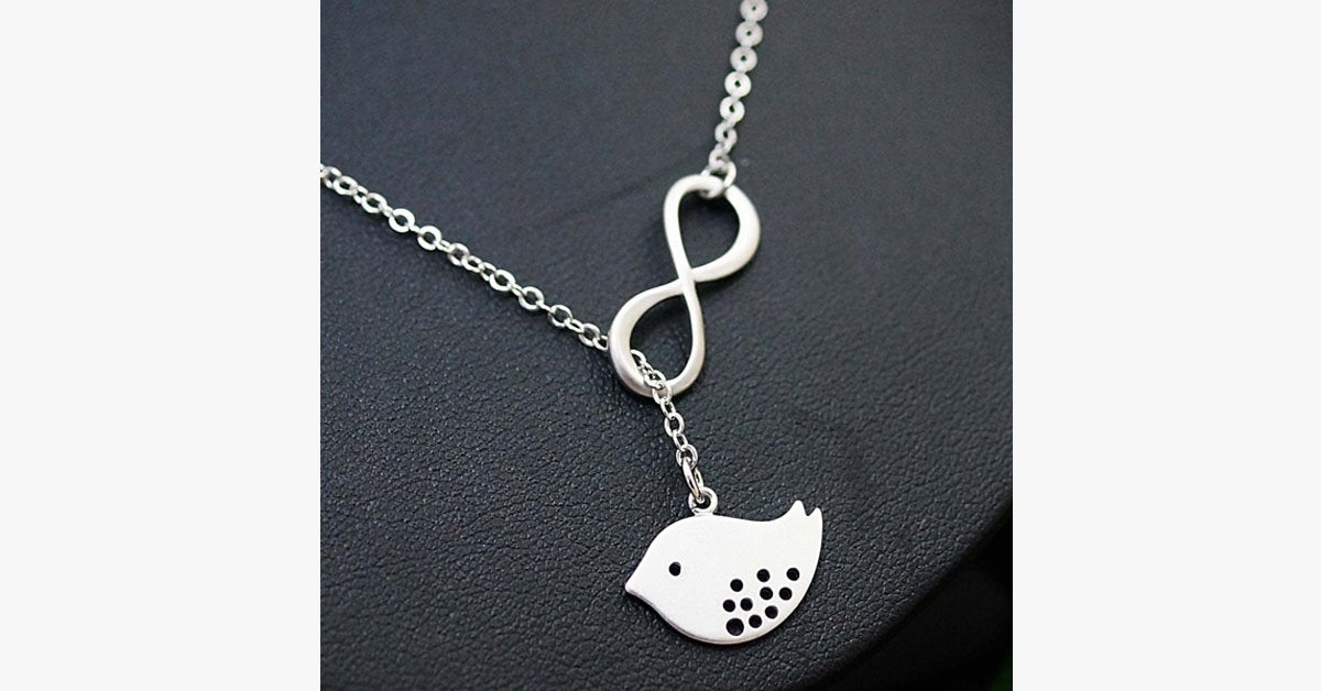 Frendorf | Kleine Vogel Unendlichkeit Anhänger