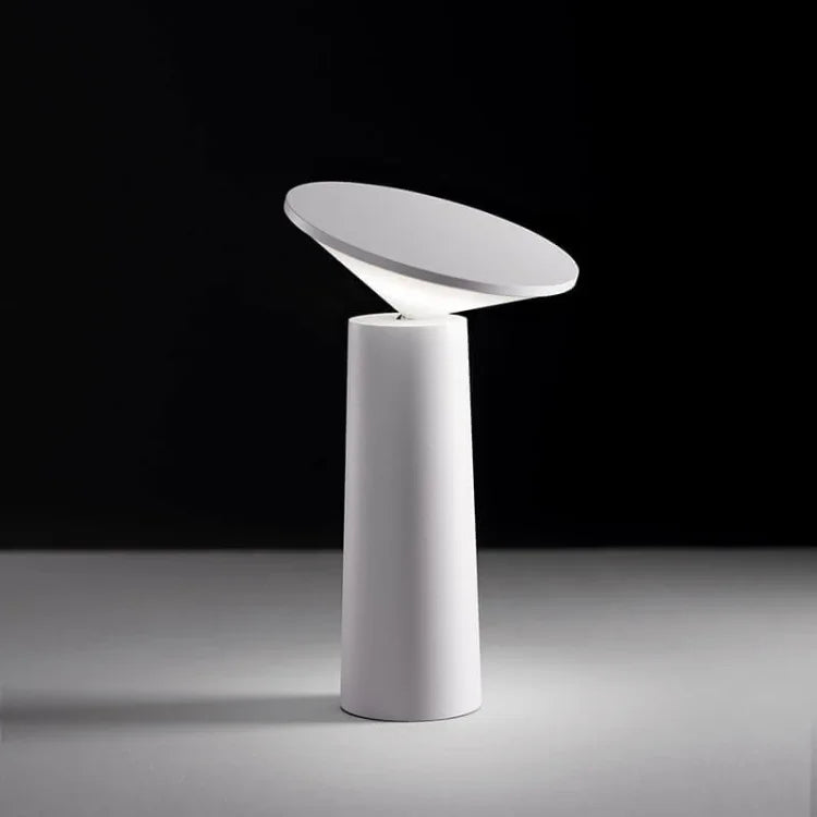 Frendorf | FlexiBright LED Tischlampe für draußen | Einstellbarer Arm | Drehbarer Kopf | Modernes Design | Kabellose Beleuchtung