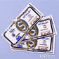 Money On Fire Bestickte Patches