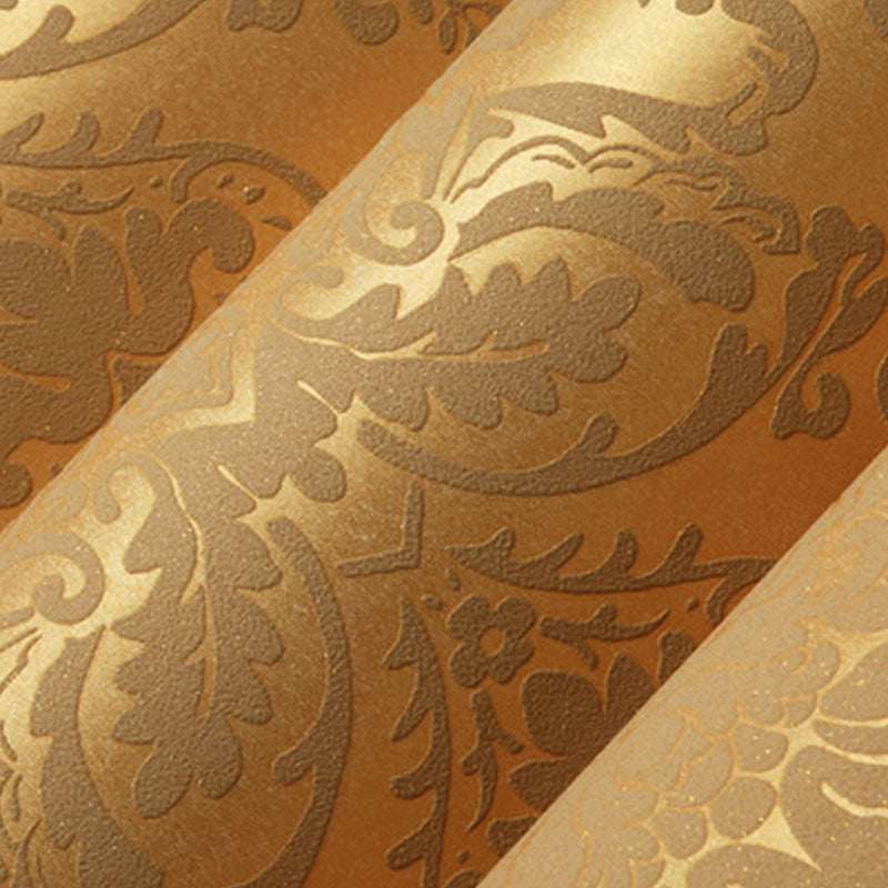 Frendorf | 33-Fuß x 20,5-Zoll Tapete Nordische Luxus 3D-Effekt Damast Design Wandbelag, ungeraut